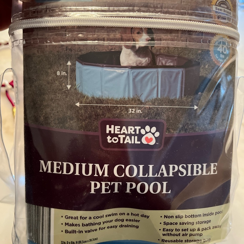 Medium Collapsible Pet Pool
